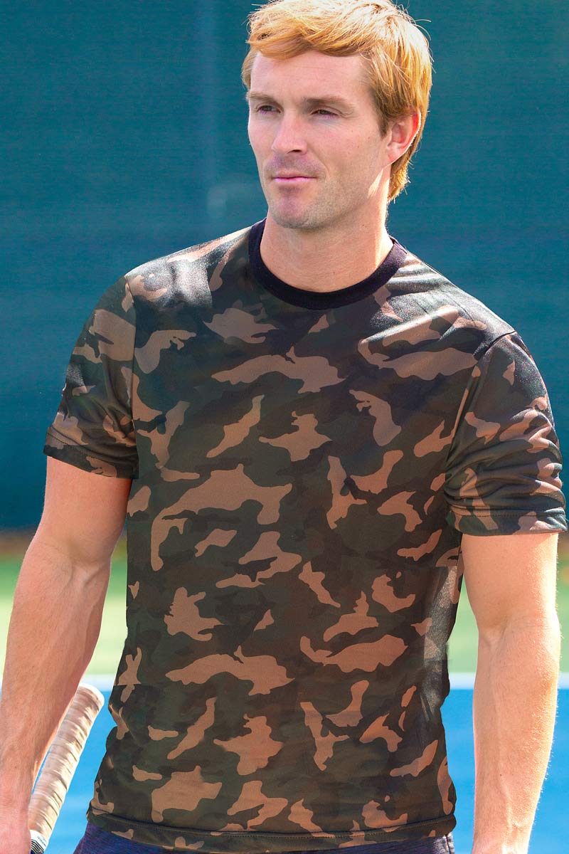 Tan Through Sportshirts Graphic T-Shirt Camo